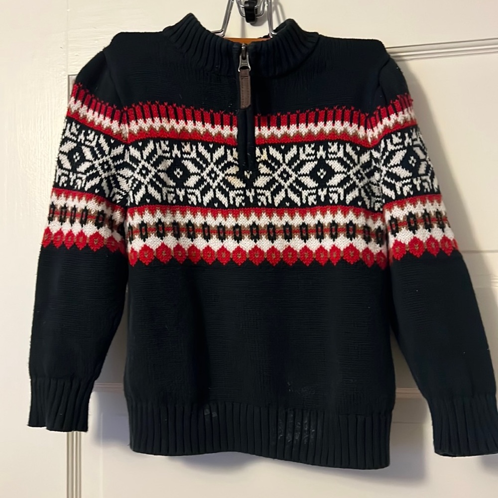 Hanna Andersson little boy sweater size 100cm (4)